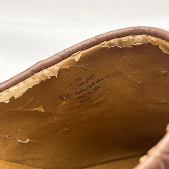 Sofft  Slip In Embossed Brown Clog Leather Mule - Women’s Sizes 8M. - Picture 9 of 12